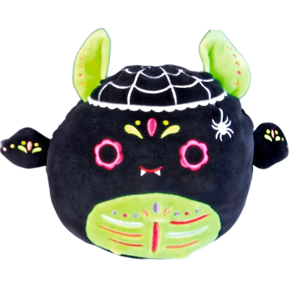 Bart the Bat Squishmallows 8" Day of the Dead Halloween 2022 Plush Sugar Skull
